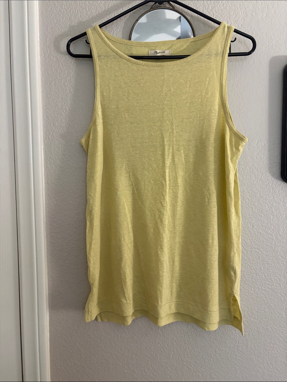 Madewell brand, Yellow Women’s Tank Top
